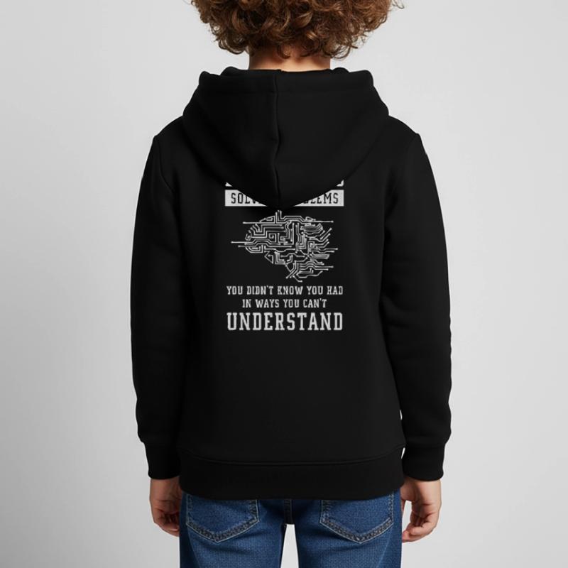 Engineer, engineering, mechanical engineering Kids Premium Organic Hoodie