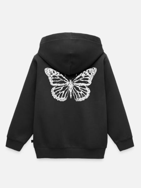 mariposa mariposas - Premium børne hættetrøje økologisk - sort