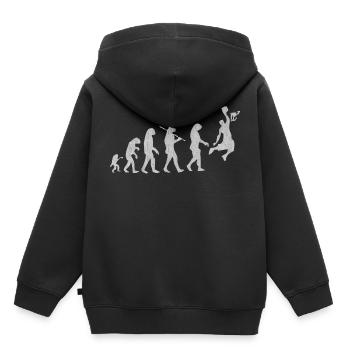 Basketball, basketball, basketball play - Kids Premium Organic Hoodie - black - Back - AI Model Kid Male (0cm)