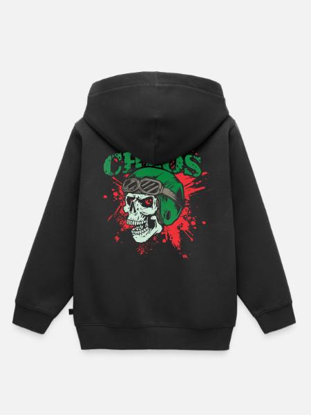 Totenkopf - Kinder Premium Organic Hoodie - Schwarz