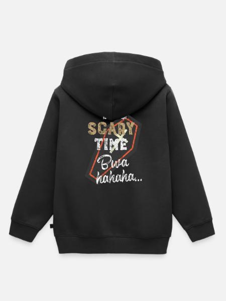 Halloween - Kinder Premium Organic Hoodie - Schwarz