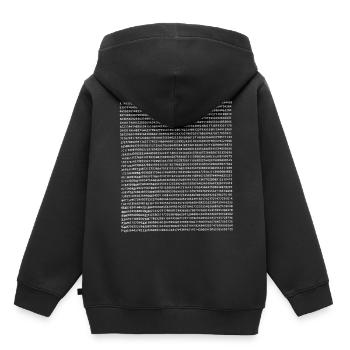 Physique, professeur de physique, études de physique, haras de physique - Sweat Premium à capuche enfant bio - noir - Dos - AI Model Kid Male (0cm)