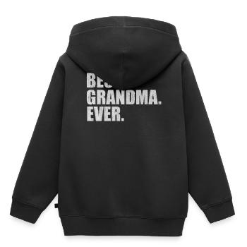 Großmutter, Oma, Omi, Großeltern - Kinder Premium Organic Hoodie - Schwarz - Hinten - AI Model Kid Male (0cm)