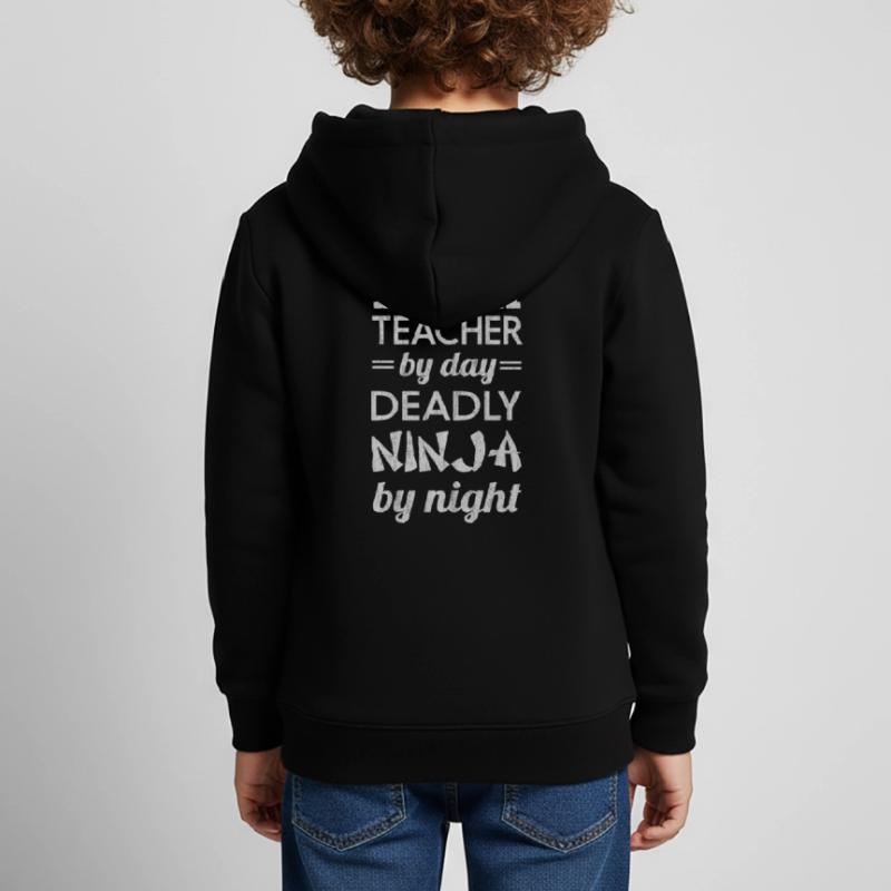 Maths, maths, prof de maths, prof de maths, Sweat Premium à capuche enfant bio
