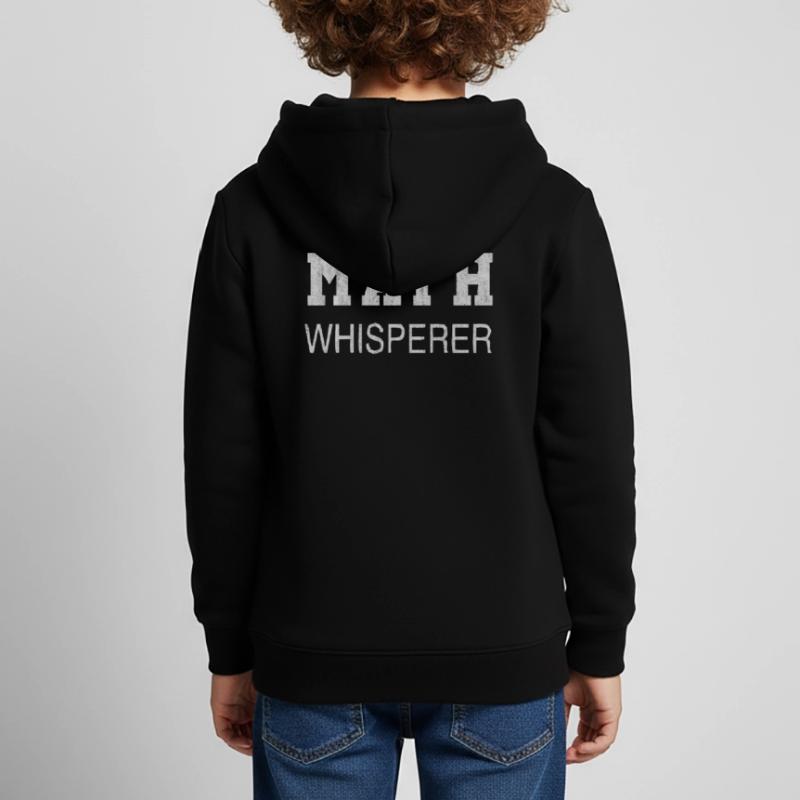 Maths, maths, prof de maths, prof de maths, Sweat Premium à capuche enfant bio