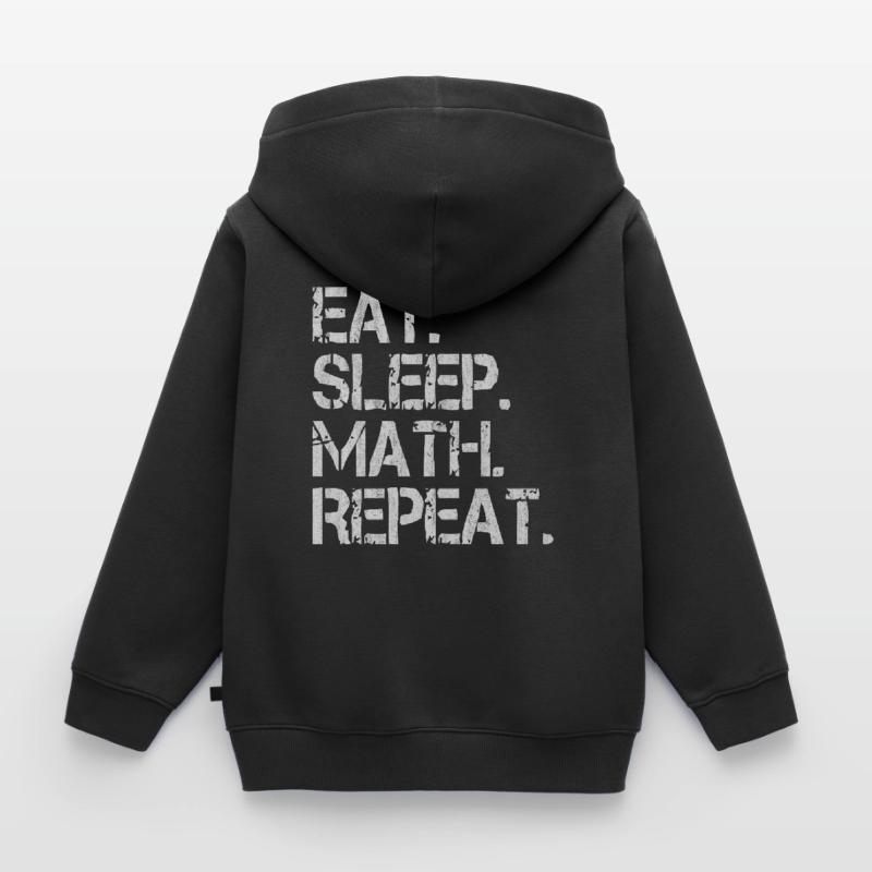 Maths, maths, prof de maths, prof de maths, Sweat Premium à capuche enfant bio