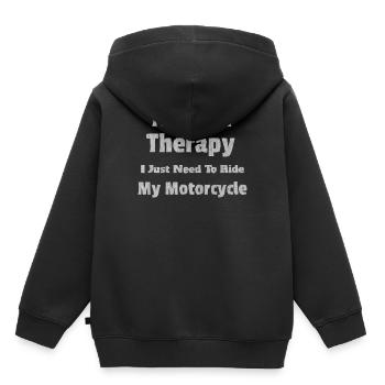Motorcycle, motorcycle club, american motorcycles, - Kids Premium Organic Hoodie - black - Back - AI Model Kid Male (0cm)