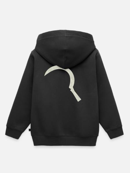 Sense, Haken - Kinder Premium Organic Hoodie - Schwarz