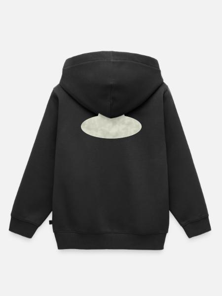 Ufo - Kinder Premium Organic Hoodie - Schwarz