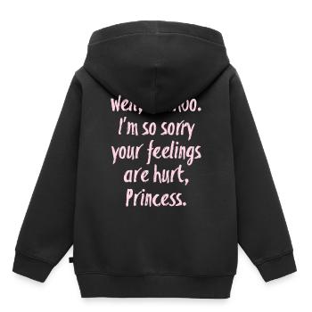 Supernatural - Kids Premium Organic Hoodie - black - Back - AI Model Kid Male (0cm)