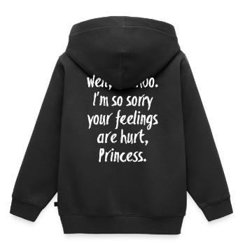 Supernatural - Kids Premium Organic Hoodie - black - Back - AI Model Kid Male (0cm)