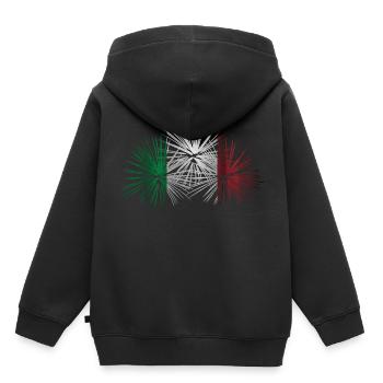 Silvester Feuerwerk Italien Neues Jahr Geschenk - Kinder Premium Organic Hoodie - Schwarz - Hinten - AI Model Kid Male (0cm)