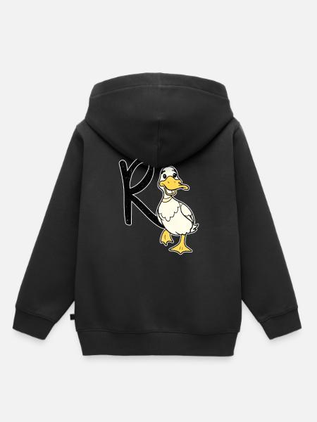 Rente - Rentner - Ruhestand - Kinder Premium Organic Hoodie - Schwarz