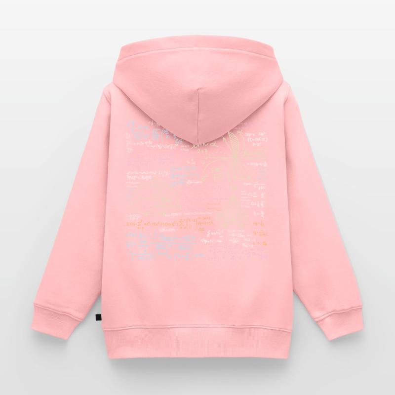 Funny math problem solving Kids Premium Organic Hoodie