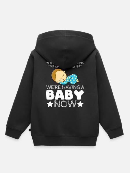 Elternschaft Mutterschaft Elternschaft Schwangerschaft Tee - Kinder Premium Organic Hoodie - Schwarz