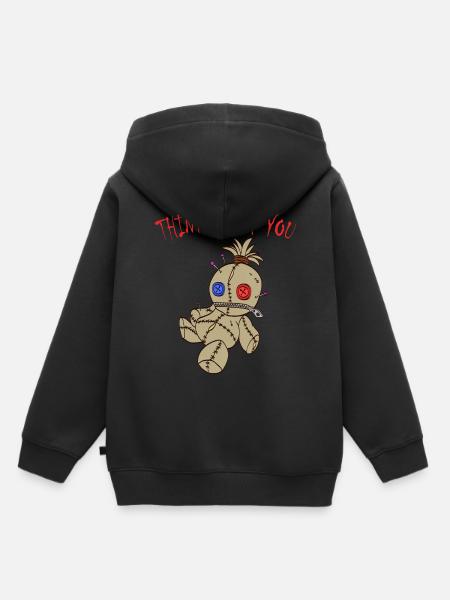 Thinking Of You Depression Kills Raise Awareness - Kinder Premium Organic Hoodie - Schwarz