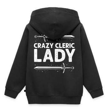 RPG en direct pour PNJ et RPG - Sweat Premium à capuche enfant bio - noir - Dos - AI Model Kid Male (0cm)