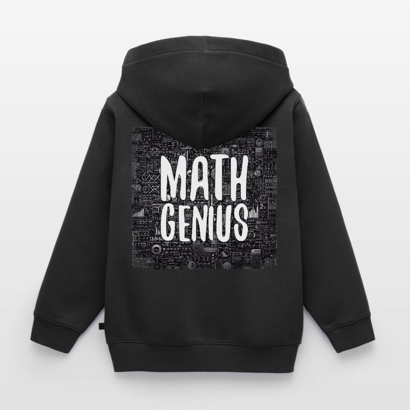 Math Genius Math Genius Math Gift Kids Premium Organic Hoodie
