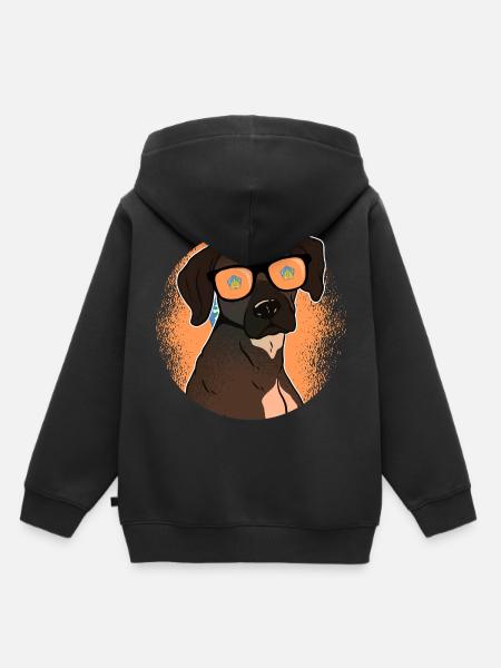 Bali - Kinder Premium Organic Hoodie - Schwarz
