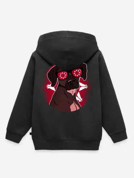Lakota - Kinder Premium Organic Hoodie - Schwarz