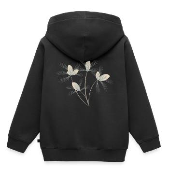 Bouquet de fleurs - Sweat Premium à capuche enfant bio - noir - Dos - AI Model Kid Male (0cm)