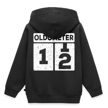 12ter Geburtstag 12 Jahre Lustiges 12 Geburtstag - Kinder Premium Organic Hoodie - Schwarz - Hinten - AI Model Kid Male (0cm)