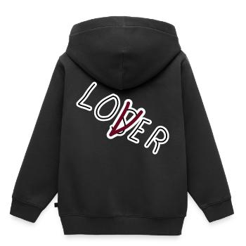 C'est un film de perdant amoureux - Sweat Premium à capuche enfant bio - noir - Dos - AI Model Kid Male (0cm)