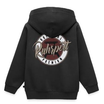 Ruhrgebiet Geschenk Ruhrpott Sprüche Bergbau Shirt - Kinder Premium Organic Hoodie - Schwarz - Hinten - AI Model Kid Male (0cm)