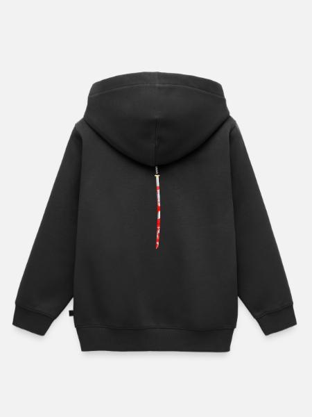 Blutiges Samurai Schwert - Kinder Premium Organic Hoodie - Schwarz