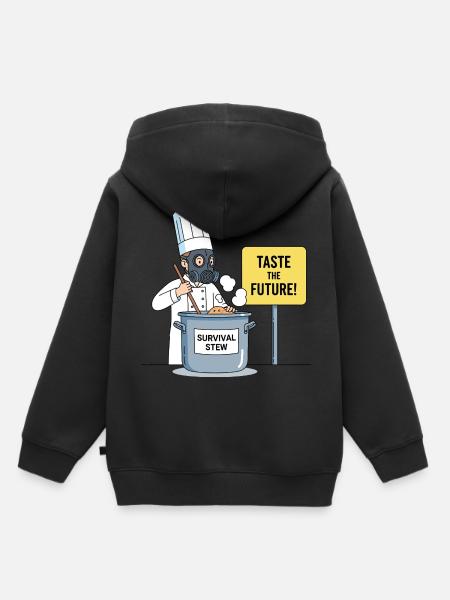 Taste the Future ! - Kinder Premium Organic Hoodie - Schwarz