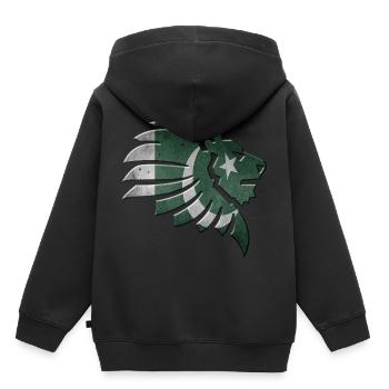 Pakistan - Sweat Premium à capuche enfant bio - noir - Dos - AI Model Kid Male (0cm)