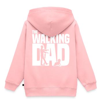 Father's Day - Kids Premium Organic Hoodie - rose - Back - AI Model Kid Female (0cm)