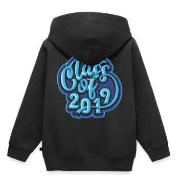 Remise des diplômes en 2019 - Sweat Premium à capuche enfant bio - noir - Dos - AI Model Kid Male (0cm)