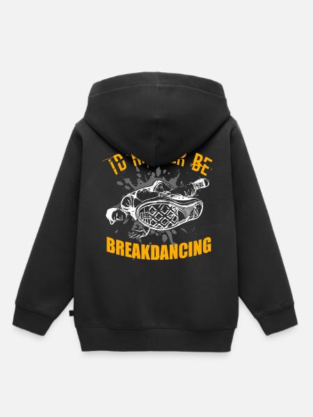 Breakdance breakdancer breakdance BBoy - Sweat Premium à capuche enfant bio - noir