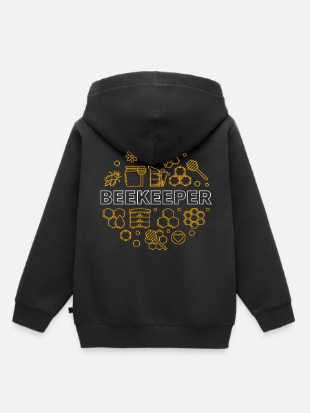 Bijenbijen bijen bijen - Kinder Premium hoodie biologisch - zwart