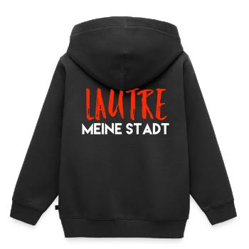 Kaiserslautern meine Stadt - Kinder Premium Organic Hoodie - Schwarz - Hinten - AI Model Kid Male (0cm)