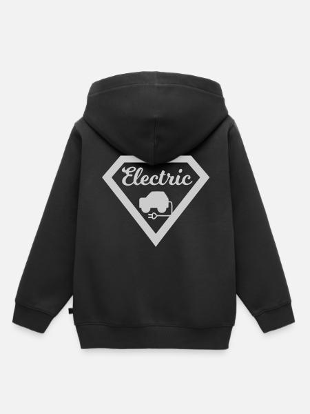 Elektro Autos - Kinder Premium Organic Hoodie - Schwarz
