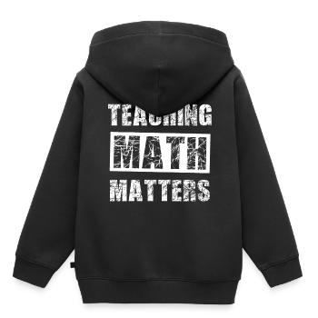 Les mathématiciens - Sweat Premium à capuche enfant bio - noir - Dos - AI Model Kid Male (0cm)
