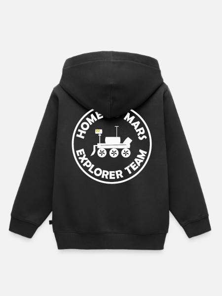 Das Entdecker Team - Kinder Premium Organic Hoodie - Schwarz