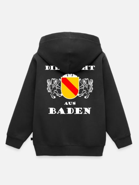 Die Macht aus Süddeutschland - Kinder Premium Organic Hoodie - Schwarz