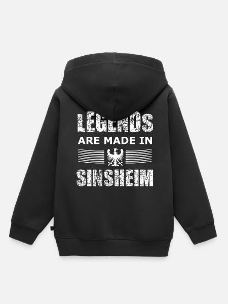Die Sinsheimer Fans - Kinder Premium Organic Hoodie - Schwarz