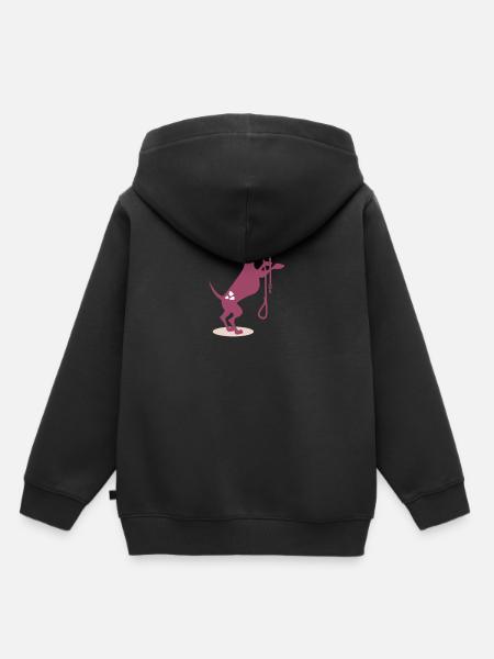 Sweet dog - Kinder Premium Organic Hoodie - Schwarz