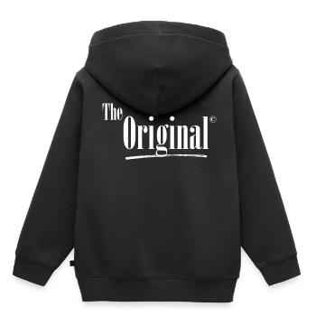 the original with remix father/son partnerlook team - Kids Premium Organic Hoodie - black - Back - AI Model Kid Male (0cm)