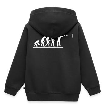 Darts Dart - Kids Premium Organic Hoodie - black - Back - AI Model Kid Male (0cm)