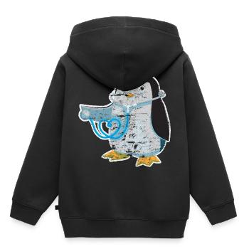 Doctor nurse hospital - Kids Premium Organic Hoodie - black - Back - AI Model Kid Male (0cm)