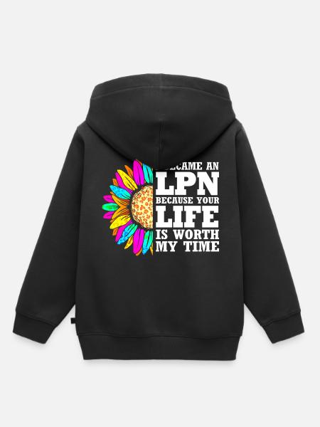 Krankenpfleger Krankenpflegerin Krankenschwester - Kinder Premium Organic Hoodie - Schwarz