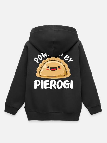 Pierogi Polen Polnisch - Kinder Premium Organic Hoodie - Schwarz