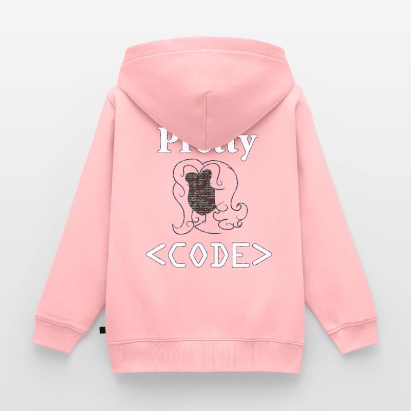 Programmer, Pretty Code, Gift Kids Premium Organic Hoodie