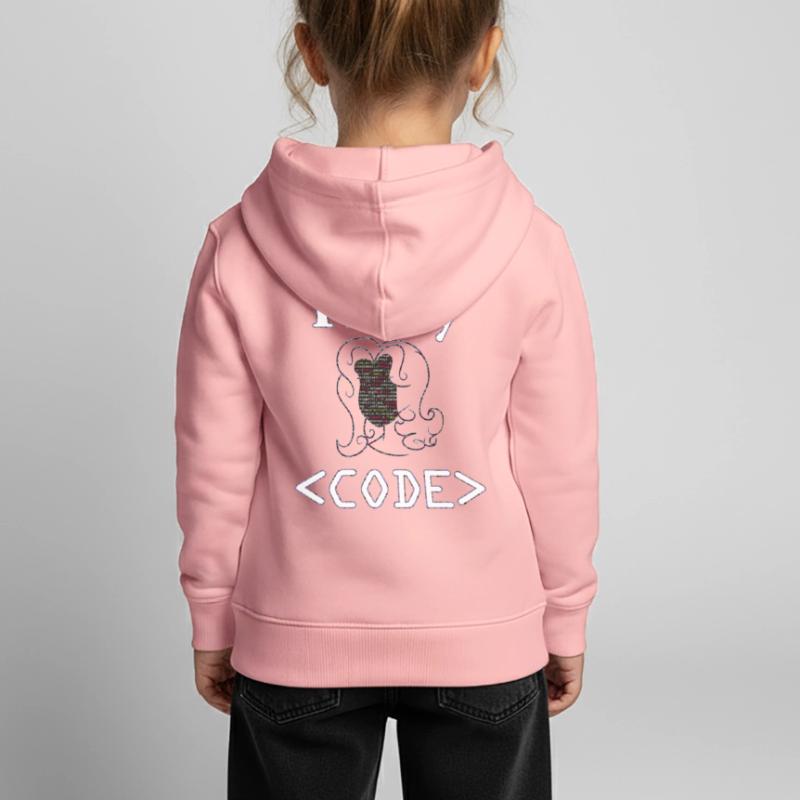 Programmierer, Pretty Code, Geschenk Kinder Premium Organic Hoodie