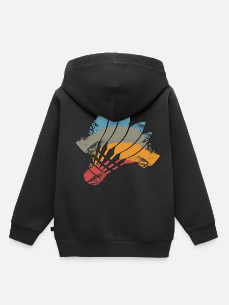 badminton - Kinder Premium Organic Hoodie - Schwarz